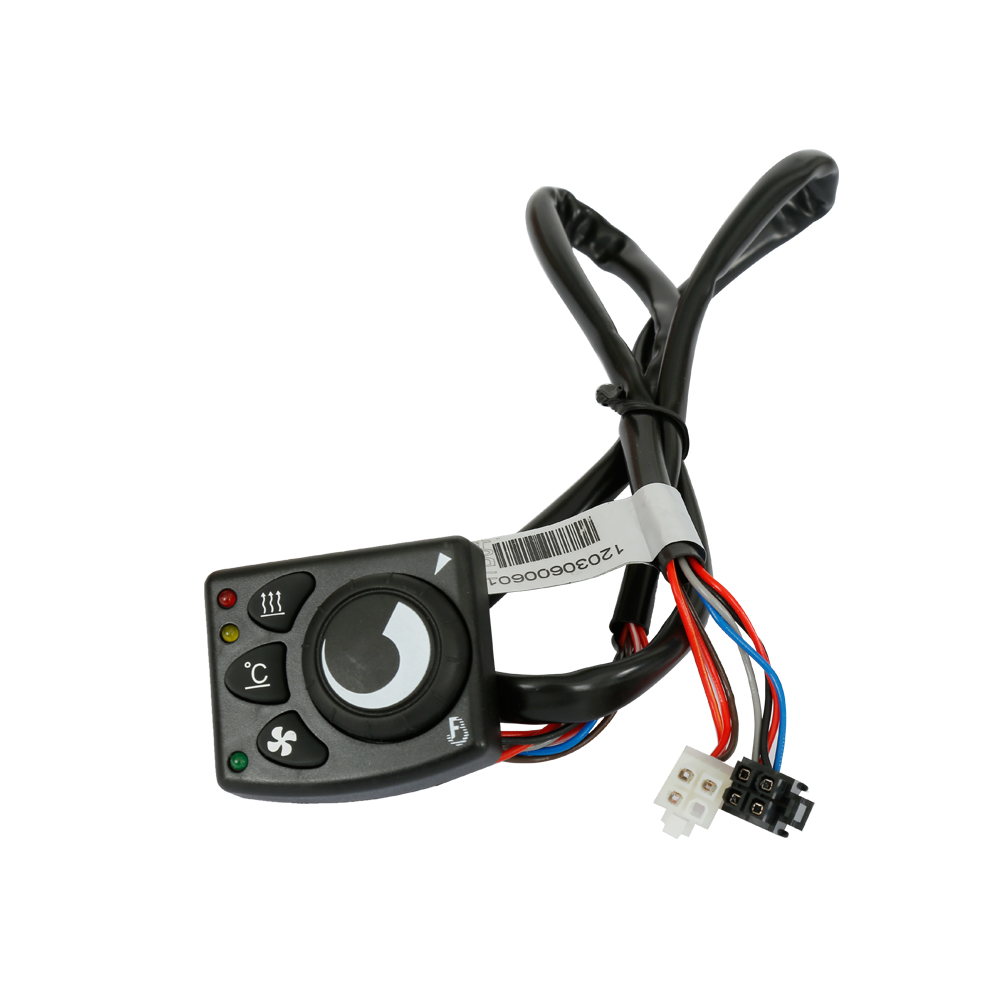 2KW 12V Diesel Air Heater Rotary/LCD Switch 5000m Working Altitude For Camper Motorhome Boat Truck
