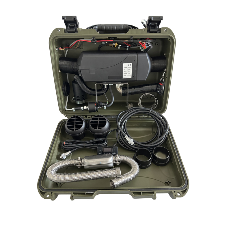 Tough Portable Moveable Air Heater 2KW 12V Diesel Model, with 6L high quality fuel tank