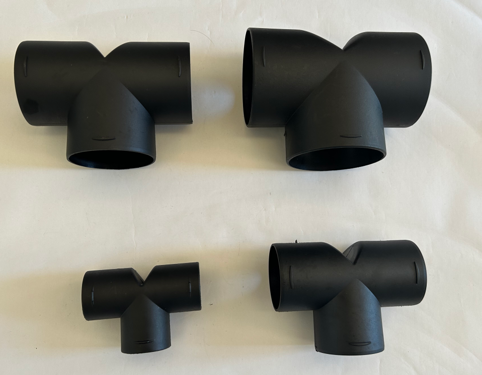 42mm  60mm 76mm 90mmT connector