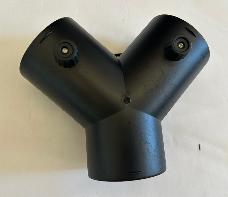 60mm,76mm Y connector (double valves)