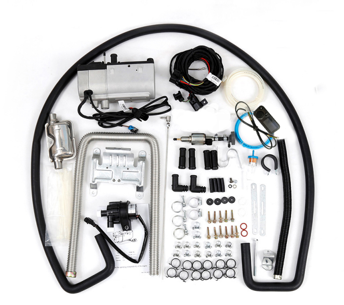 5KW 24V Diesel Coolant Liquid Heater LCD Switch 5000m Working Altitude