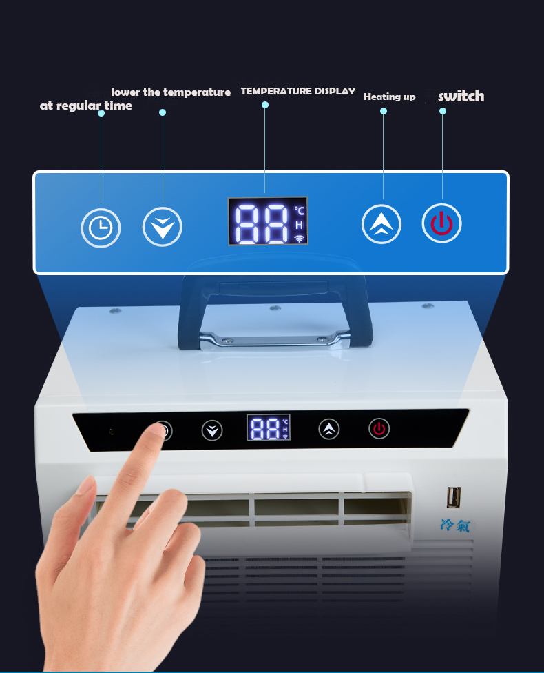 Split Air Conditioner HHR-20-220V 50Hz R290 Remote Controller