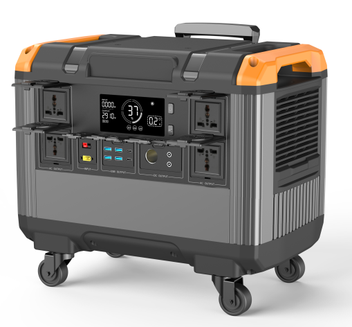 JP Heater New Solar Battery Portable solar generator 3000W Portable Solar Generator LiFePO4 Battery 12-80V/DC8.5A Outdoor Power Station