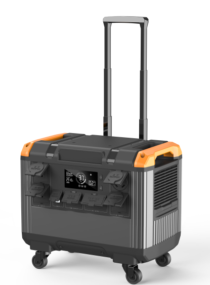 JP Heater New Solar Battery Portable solar generator 3000W Portable Solar Generator LiFePO4 Battery 12-80V/DC8.5A Outdoor Power Station