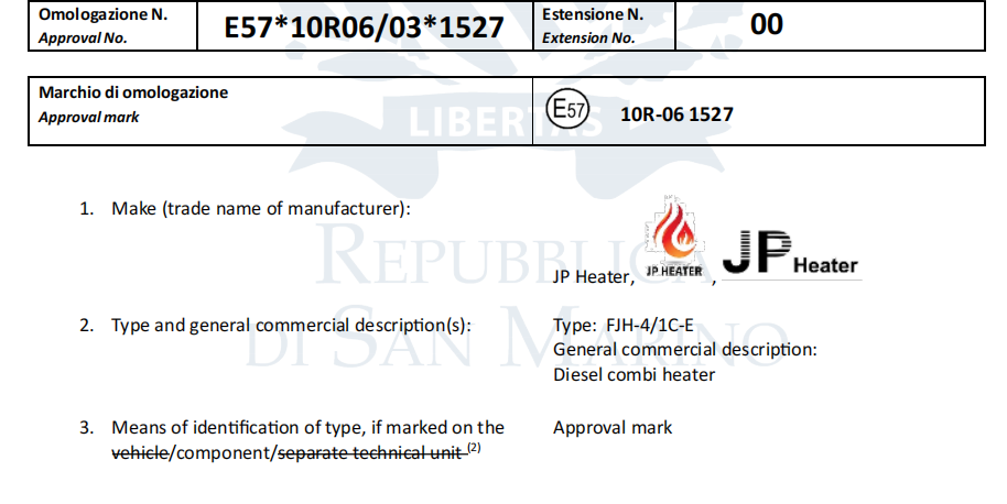 E57/R10/R122 certification
