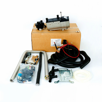 5KW 12V Gasoline Coolant Liquid Heater LCD Switch Non-Plateau