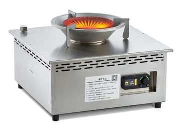 Компактная портативная дизельная печь JP Heater мощностью 4.5 кВт с открытым пламенем и ветрозащитой